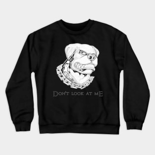 Angry dog Crewneck Sweatshirt